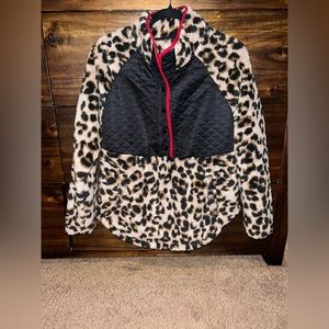 Cheetah pullover